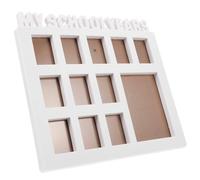 PRETYZOOM School Years Photo Frame Collage 11X9 Inch Student Growth Picture Frame for Organizing and Displaying School Memories Ideal for Home and Office