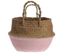 PRETYZOOM Seagrass Rattan Flowerpot Large Wicker Baskets Lid Woven Plant Basket for Home