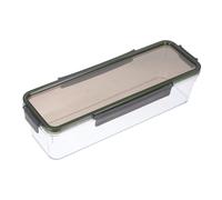 PRETYZOOM Sealed Container for Food Dessert Storage Box Airtight Bread Box for Cakes Pasta Fruit Fridge Kitchen Organizer Lid