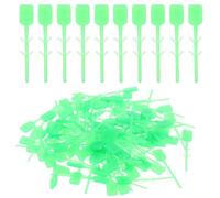 PRETYZOOM Security Seals Pull Pins 100pcs Tamper Seals Fire Extinguisher for Plastic Green Easy to Use Splashproof Accessory