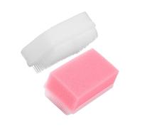 PRETYZOOM Sensory Wilbarger Therapy Brush 2pcs Set for Children Autism Sensory Defensiveness with Soft Bristles White and Pink for Early Childhood