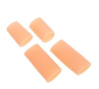 PRETYZOOM Silicone Finger Protectors Finger Sleeves for Writing and Daily Life, 2 Pairs, Minimalist Fashionable Design, Comfort Protection for Students