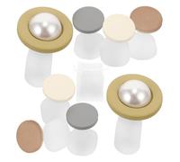 PRETYZOOM Silicone Toe Separators Assorted Colour Lightweight Comfortable Separation Design 8pcs Soft Gel Spacers for Pedicure and Manicure for Nail Treatment in Salon