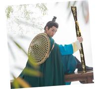 PRETYZOOM Silk Sword Bag with Tassel for Japanese Samurai and Chinese Tai Chi Swords Lightweight Portable Case for Travel and Storage Luxurious Smooth Texture Versatile Organizer Black with