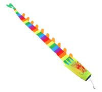 PRETYZOOM Silky Dragon Ribbon Streamer Vibrant Design for Outdoor Fitness and Festival Dance Rainbow Rope for Adult Play and Performance