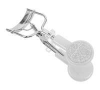 PRETYZOOM Silver Rhinestone Eyelash Curler Wide Mouth Design for All Eye Shapes Including Hooded Eyes Quick and Comfortable Curling Tool for Travel and Daily Use