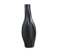 PRETYZOOM Simplicity Black Ceramic Vase for Flowers Medium European Style Flower Container for Home Modern Ceramic Design for Dried Elegant and Practical Household Decoration