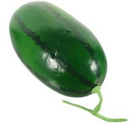 PRETYZOOM Simulated Watermelon Model 6.30 Inch Artificial Watermelon Fruit Prop for Photo Shoot Summer Party Decorations Kitchen Display
