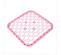 PRETYZOOM Sink Bottom Mat Rubber Sink Mat Silicone Sink Protector Stainless Steel Sink Mat Kitchen Sink Mat Sink Filter Mat Sink Divider Pot Holder 26c Multifunction Ceramics Pink