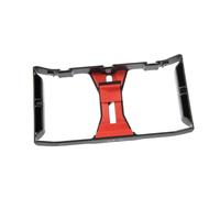 PRETYZOOM Smartphone Radio Rig Case Black Red with Screw Phone Holder for Filmmaking Vlog Live Streaming Video Recording Stabilizer Cage Compatible with LED Light Microphone Mount