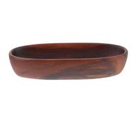 PRETYZOOM Snack Coffee Table Food Desktop Platter Dried Fruit Rectangle Plate Plate Breakfast Wooden tv Tray Creative Wood Tray Wooden Jewelry Bread Oval Serving Set