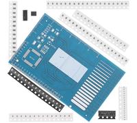 PRETYZOOM Solder Component Practice Kit with 125 Components Designed to Welding Abilities and Reliability and 274 Solder Joints PCB Board in Blue for Electronics Enthusiasts and Engineers
