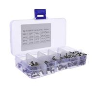 PRETYZOOM Stainless Steel Bolts Nuts Washers Set with Assortment Case Metric Machine Screws Kit for Metalworking Electronics Cabinet Appliance Repair Precision Fit Fasteners