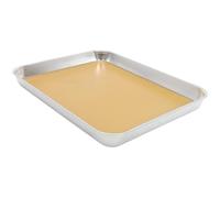 PRETYZOOM Stainless Steel Dissection Tray with Wax Insert 31×24×3.1cm Biology Lab Pan for Students, Metal Lab Tray for High School and College Dissection Equipment