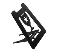 PRETYZOOM Stainless Steel Medal Display Stand Single Medal Holder for Living Bedroom Desk Trophy Shelf