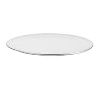 PRETYZOOM Stainless Steel Pizza Pan with Nonstick Surface, Large Oven Pizza Tray for Multi-Purpose Cooking and Roasting Meats, Sturdy Metal Pie Pan for Crispy Crust Baking