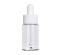 PRETYZOOM Sub Bottles and Leak-proof Cover for Essential Oil 4pcs 20ml Glass with Silicone Plastic Dropper and Cosmetics Storage, Good Holding Feeling Refillable Bottles for Daily Use