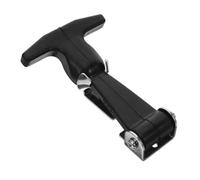 PRETYZOOM T Handle Latch: Elastic Stainless Steel Rubber Hood Catch - Flexible T-Handle Hasp Rubber Draw Latches for Toolboxes Coolers Vehicle Engines Rvs