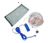 PRETYZOOM Telescoping Hand Throw Cast Net with Fine Monofilament Mesh for Saltwater Bait Fishing Easy Throw Design with Aluminum Ring for Shrimp and Fish Trap American Style Fishing Gear