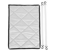 PRETYZOOM Thermal Insulation Cover for Food Transport for BBQ Night Market Made of Silver Foil Material Keeps Steamed Buns Warm Random Color