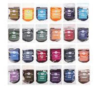 PRETYZOOM Tie Dye Kit DIY Tie-dye and Fabric Design Patterns 24 Colors with Synthetic Dye Powder for Clothes and Hats for Family Crafts and Creative Projects