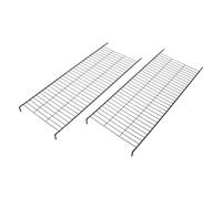 PRETYZOOM Tiered Cage Climbing Ladder for Indoor Cat Cages and DIY PET Playpen, 2PCS Iron Metal Ladder, Flexible Layout, Stable and Safe, Easy to Clean