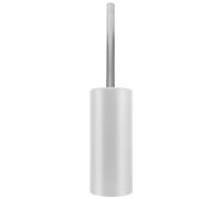 PRETYZOOM Toilet Brush Bathroom Cleaning Brush Long Handle Stainless Steel Handle Plastic round Bristle Prevents Sewage Splashing Good Grip Ability Bathroom Cleaning