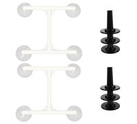 PRETYZOOM TV Screen Opener Suction Cup Repair Kit with Magnetic Support | Television Panel Repair and Computer Monitor Maintenance, Plastic, Rubber Parts, Portable Workshop Set