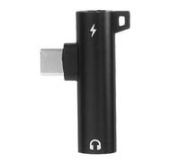 PRETYZOOM Type C Earphone Adapter Metal Audio Converter Lightweight Aluminum Alloy Plug and Play Earphones Jack Adapter for Mobile Phones and Digital Audio