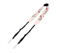 PRETYZOOM Ukulele Shoulder Strap for Hawaiian Style Playing Made of Material Fits Ukulele Neck Securely Hook Design Assorted style