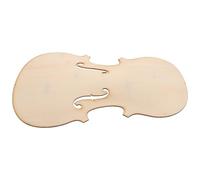 PRETYZOOM Unfinished 4/4 Size Violin Front Plate Wood Soundboard for Violin Making Supplies for Studio Making and Music Workshop Suitable for Amateur and Professional Makers