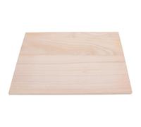 PRETYZOOM Unfinished Rectangle Wood Boards for DIY Projects, Strong Load-Bearing Wooden Planks Smooth Polished Finish, Double-Sided Solid Wood Shelves for Storage and Bathroom Organisation