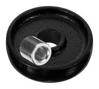 PRETYZOOM Universal 2 Ton Horizontal Jack Wheel Replacement Iron Bearing Multi-Use Roller for Small Professional Jack Repair Supply Front Caster Wheel Compatible