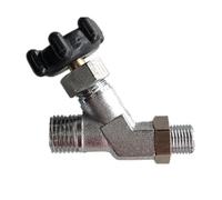 PRETYZOOM Useful Drain Valve for Boiler Steam Iron with High Reliability and Tool-Free Installation, Stainless Steel and Rubber Material, Steam Iron Air Release Valve for Efficient Water