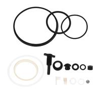 PRETYZOOM Vehicle Jack Repair Kit for 10 Ton Vertical Floor Jack Seals Dust Covers Return Valves Steel Balls for Automotive Maintenance