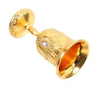 PRETYZOOM Vintage Gold Wine Goblet Retro Decorative Red Wine Glass Household Delicate Goblet for Medieval Decor and Renaissance Parties