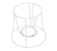 PRETYZOOM Vintage Iron Chandelier Bracket with Metal Lampshade Holder and Wire Ring Frame for DIY Table and Pendant Lights Compatible with European Retro Style for Home and Office