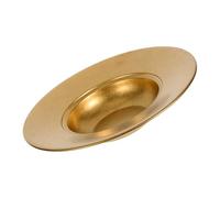 PRETYZOOM Vintage Stainless Steel Pasta Bowl with Deep Design Wide Rim Plate for Spaghetti Salads Soups and Desserts and Easy-Clean Dinnerware for Serving at Parties and Mother Day
