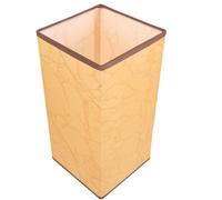 PRETYZOOM Vintage Style Square Lampshade, Yellow Sheepskin Paper Light Cover for Teahouse and Private Room, Small Pendant Lamp Accessory