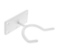 PRETYZOOM Wall Hanging Ironing Board Hanger Electric Iron Holder, White Household Hook Rack for Laundry Room Storage, Space-Saving Ironing Board Wall Hook