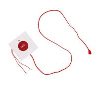 PRETYZOOM Wall Mount Emergency Call Button with Pull Rope for Seniors Patients Disabled Easy Installation Sos Alarm for Urgent Help and Distress Signal Practical Personal Alert System