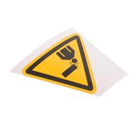 PRETYZOOM Watch Your Head Warning Sign Self-adhesive Caution Sticker Safety Label for Low Overhead Areas Indoor Outdoor Use in Warehouses Parking Lots