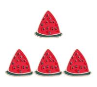 PRETYZOOM Watermelon Enamel Pin: 4pcs Free Palestines Pin Cute Enamel s Palestine Flag - Hawaiian Fruit Shaped Cartoon Brooch for Summer Birthday Lapel Collar Accessories Bag