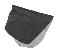 PRETYZOOM Waterproof Motorcycle Scooter Seats Cover with Non-slip Dense Silicone Dots and Flexible Adaptation for Offroad Adventures Black Pvc Fake Leather Seat Protector for Motocross