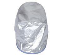 PRETYZOOM Waterproof Oxford Cloth Motorcycle Seat Cover with Portable Rainproof Protection, Silver Outdoor Scooter Seat Cushion Protector for Electric Bikes and Motorcycles