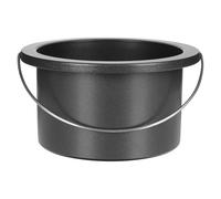 PRETYZOOM Wax Melting Pot with Handle for Wax Melting Machine High Efficient and Simple Hair Removal and Easy to Clean Black Aluminum Random Color