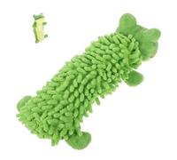 PRETYZOOM Wear-resistant Plush Molar Cartoon Shape Sound Making Chewing Plaything Sturdy Pet Educational Interactive Plush Material for Home and Office Dogs