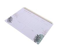 PRETYZOOM Weekly Planner Notepad Spiral Bound Paper Pad for Home and Office, Efficient Time Management and Inspire Creativity, Small Portable Weekly Desk Planner for To-do Lists and Goal