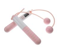 PRETYZOOM Weighted Cordless Jump Rope with Calorie Counter Non-slip Handle Fitness Skipping Rope for Women Safe Ropeless Design for Home Workout and Slimming Exercise