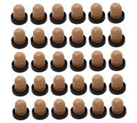 PRETYZOOM Wine Bottle Cork Stoppers Prevents Spills 30pcs Portable Leakproof Cork Sealer and Beverage Bottle Stopper for Beer Festival Weekend Bars Holidays